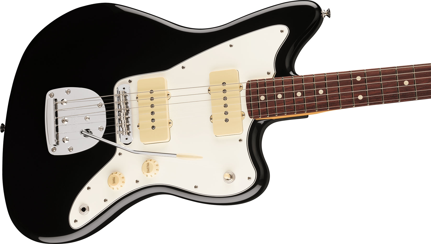 Fender Jazzmaster Player Ii Mex 2s Trem Rw - Black - Retro-rock elektrische gitaar - Variation 2