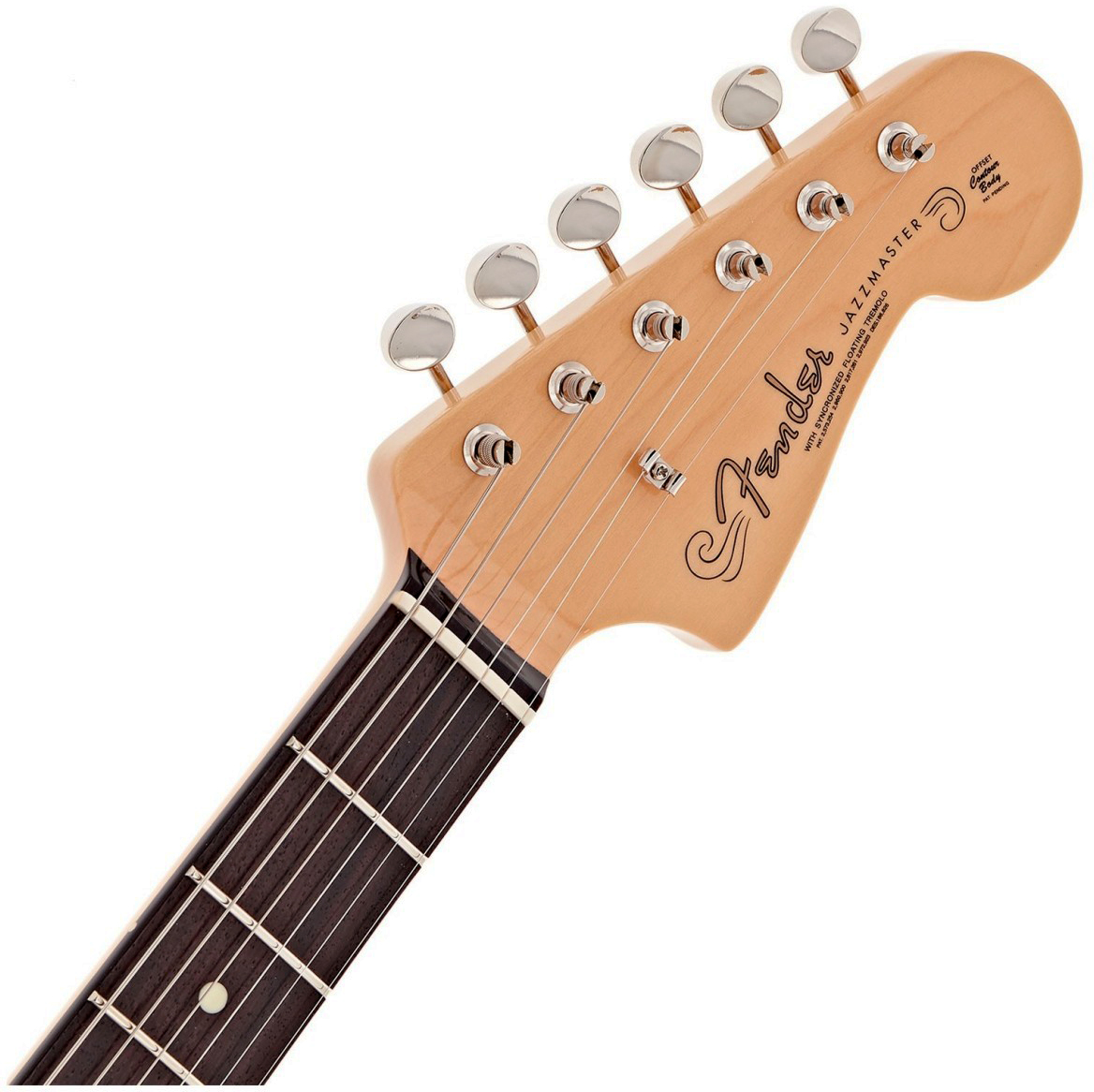 Fender Jazzmaster Traditional Ii 60s Mij Trem 2s Rw - Sherwood Green Metallic - Retro-rock elektrische gitaar - Variation 5