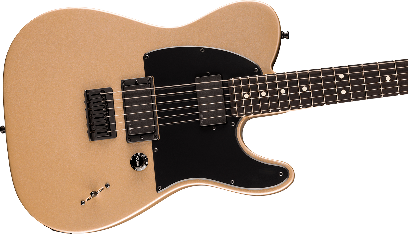 Fender Jim Root Tele Mex Ltd Signature 2h Ht Eb - Shoreline Gold - Kenmerkende elektrische gitaar - Variation 2