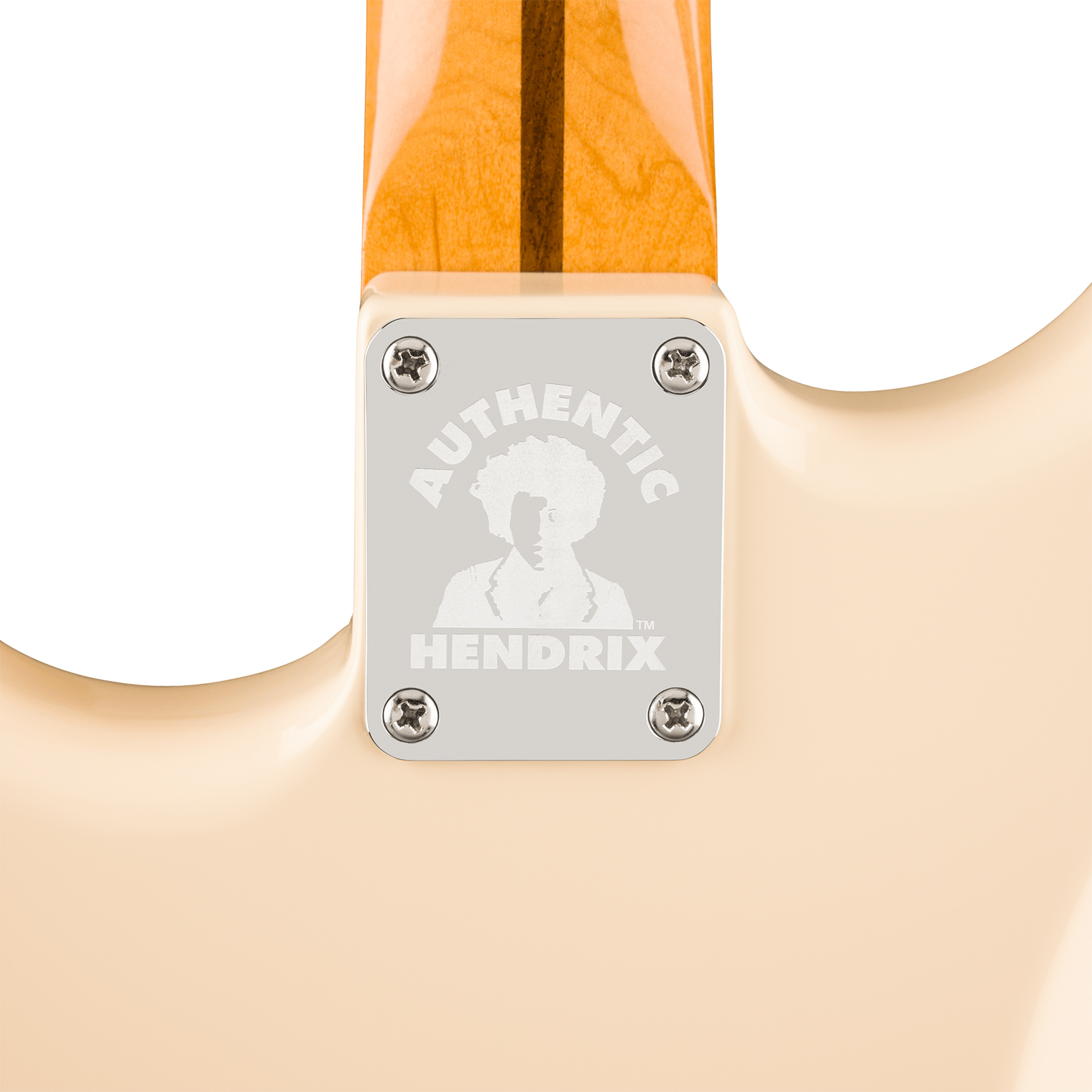 Fender Jimi Hendrix Strat Mex Signature 3s Trem Mn - Olympic White - Elektrische gitaar in Strat vorm - Variation 9