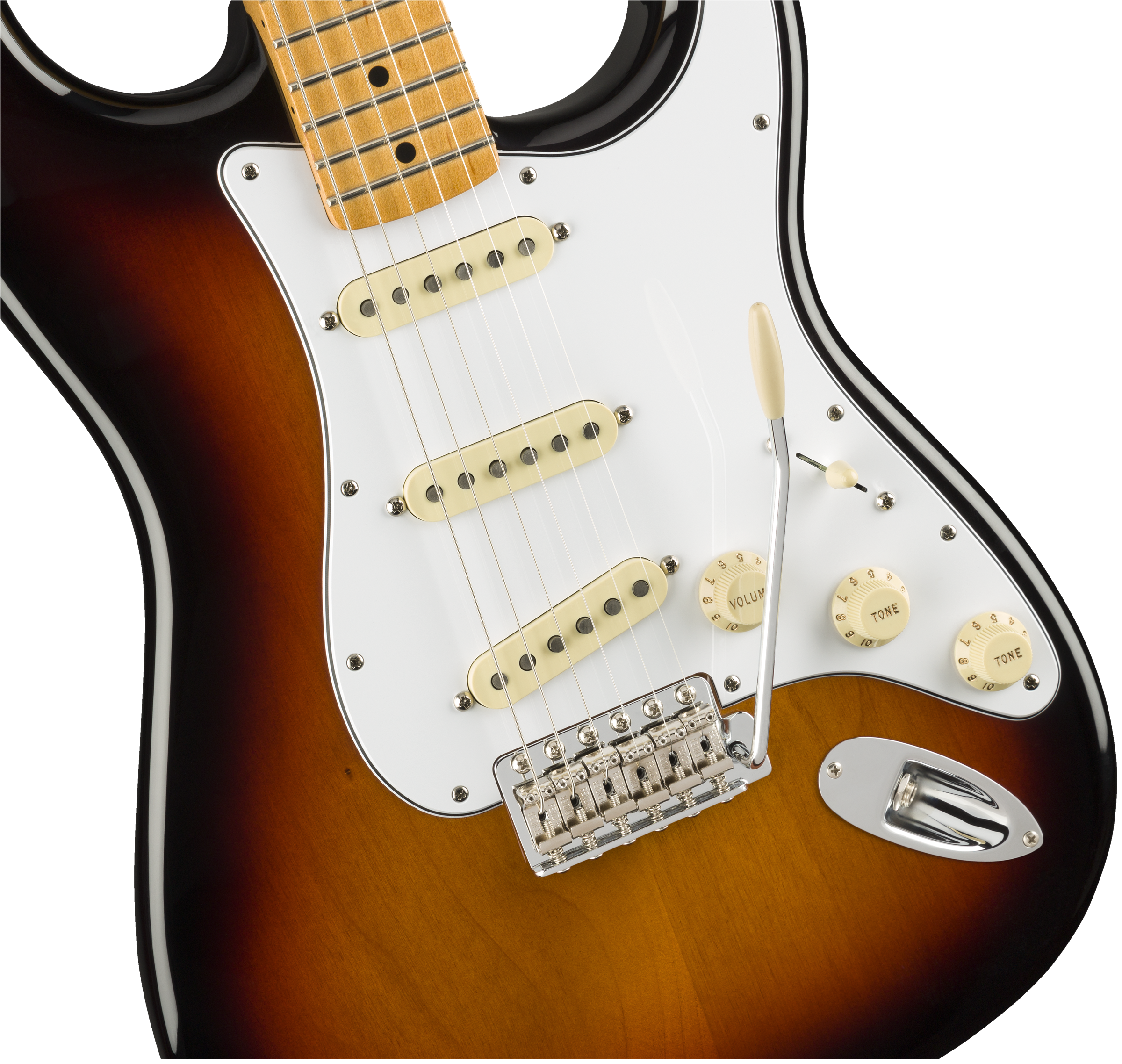 Fender Jimi Hendrix Strat Signature 2018 Mn - 3-color Sunburst - Elektrische gitaar in Str-vorm - Variation 2