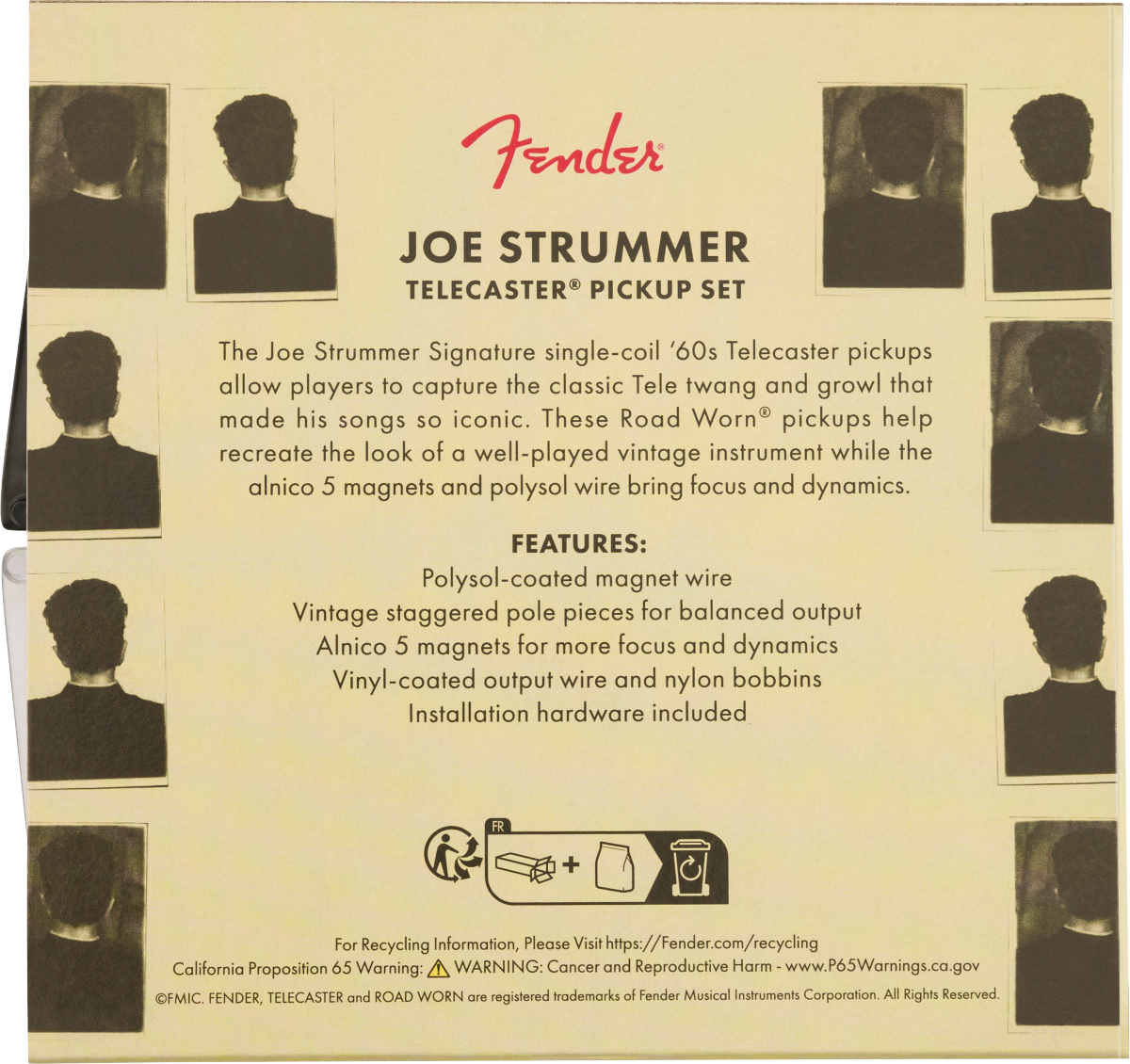 Fender Joe Strummer Tele Pickup Set Signature 2s - Elektrische gitaar pickup - Variation 1