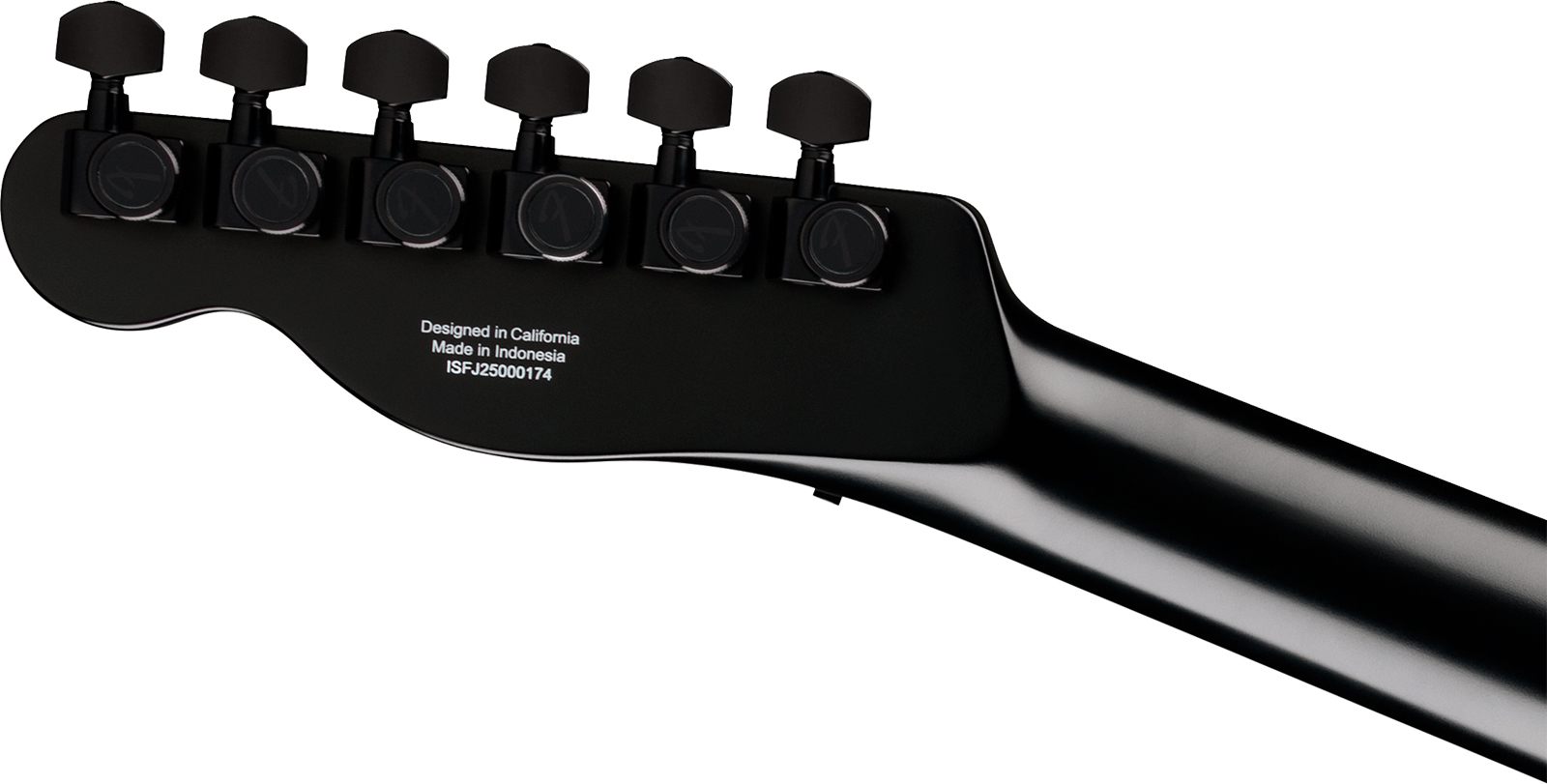 Fender John Five Tele Phantom Signature Ind 2h Dimarzio Fr Eb - Black - Kenmerkende elektrische gitaar - Variation 4