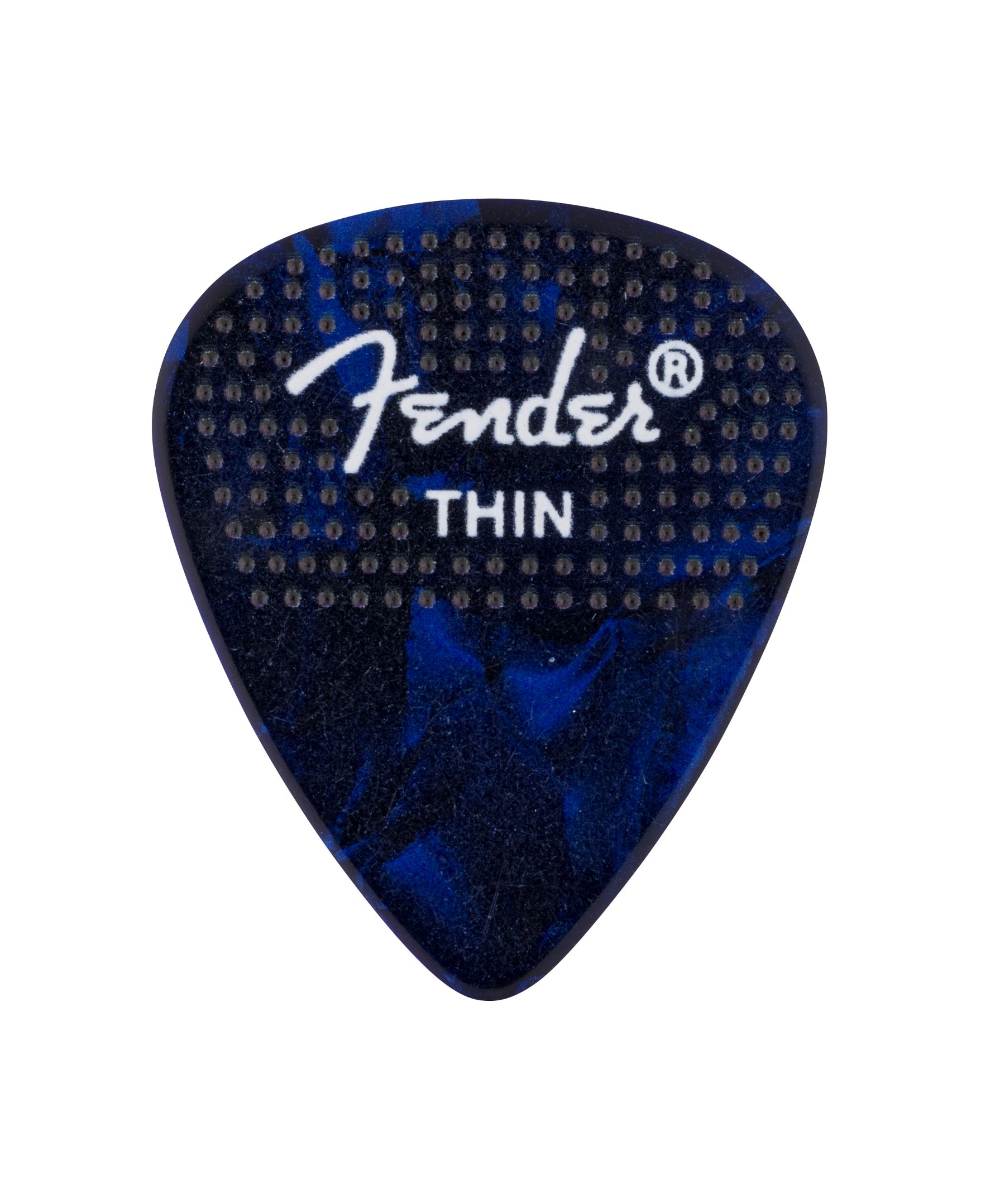 Fender Mediators 351 CelluloÏde À Points (12pk) Mince - Plectrum - Variation 2