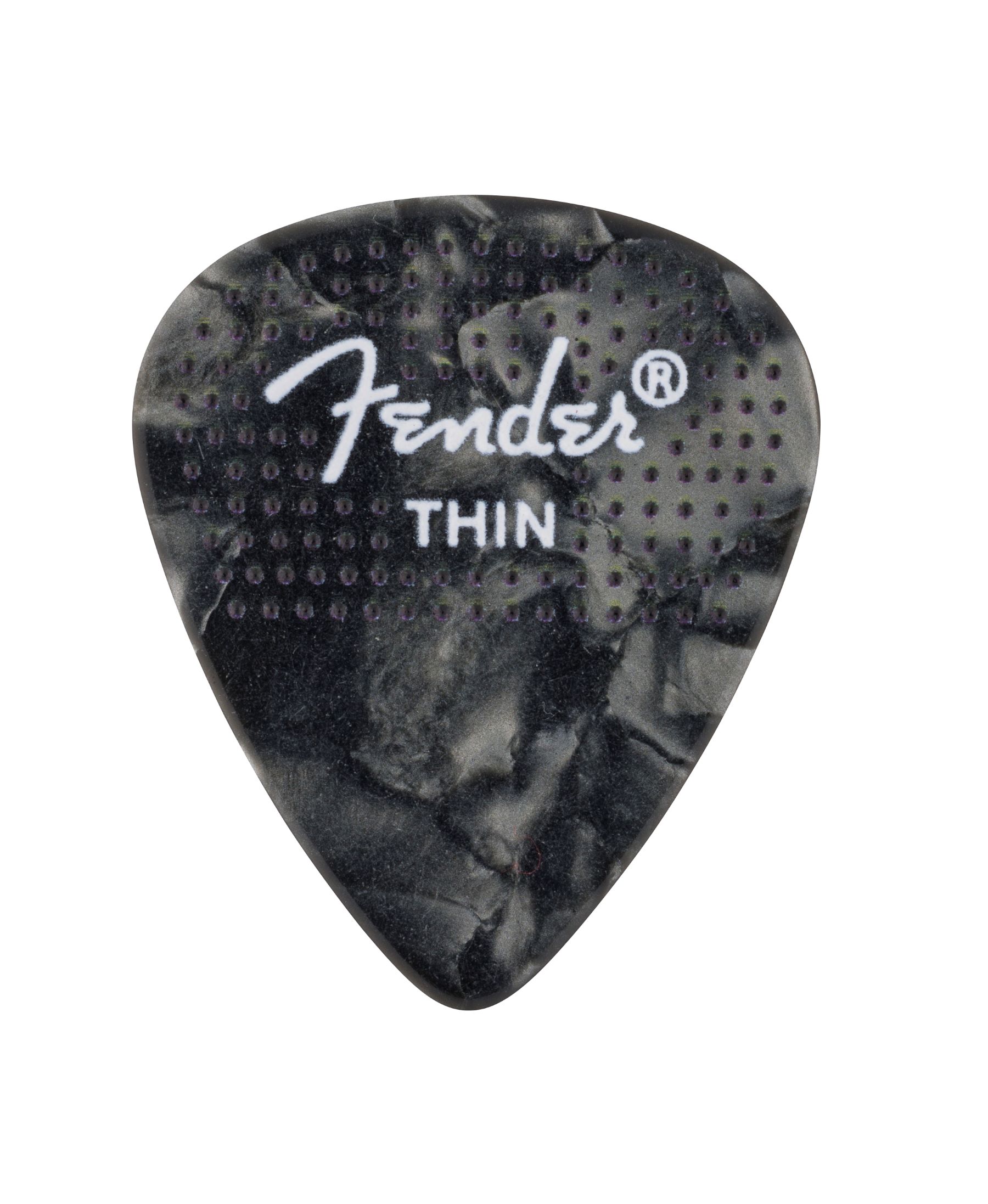 Fender Mediators 351 CelluloÏde À Points (12pk) Mince - Plectrum - Variation 4