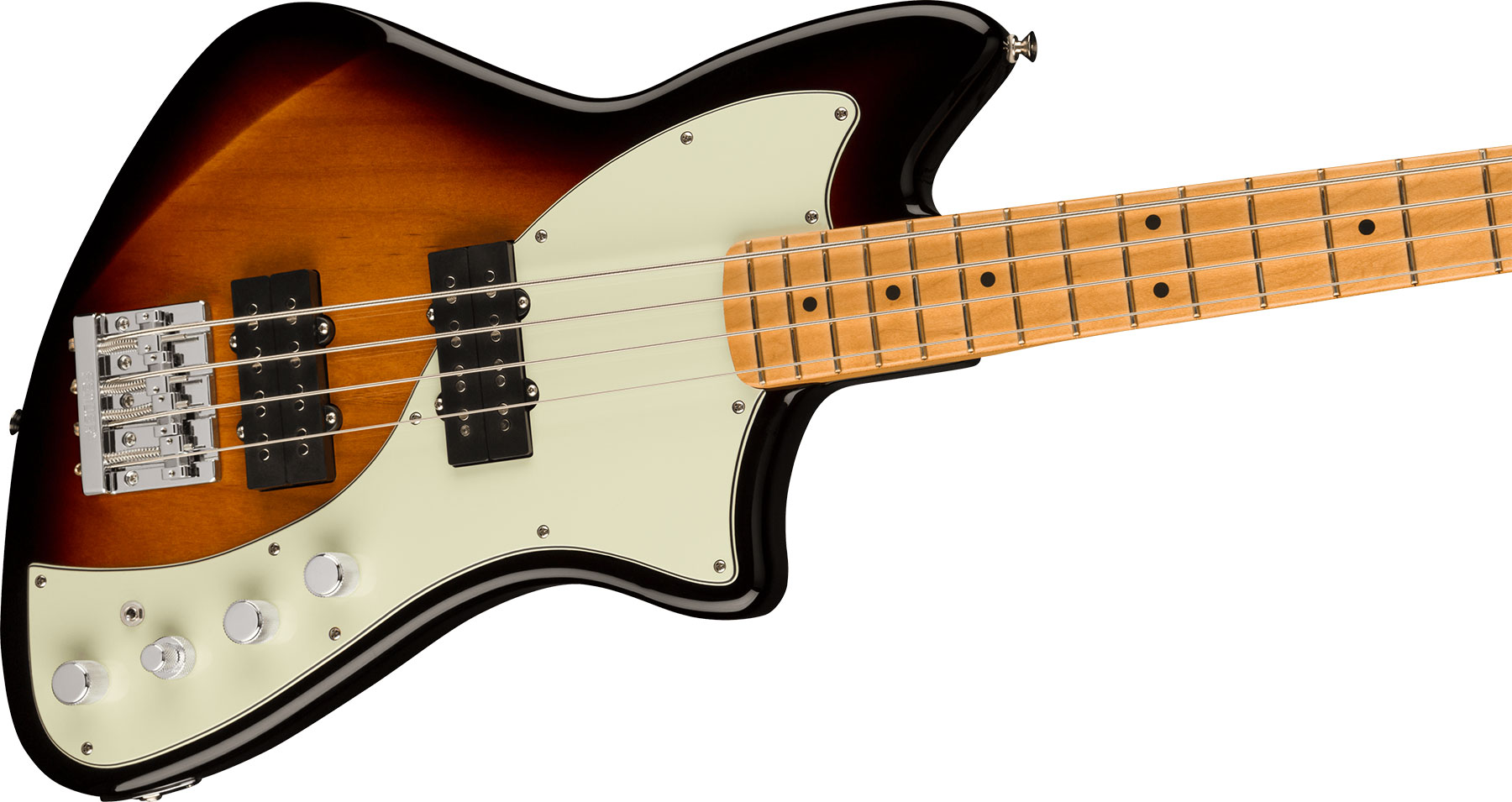 Fender Meteora Bass Active Player Plus Mex Mn - 3-color Sunburst - Solid body elektrische bas - Variation 2