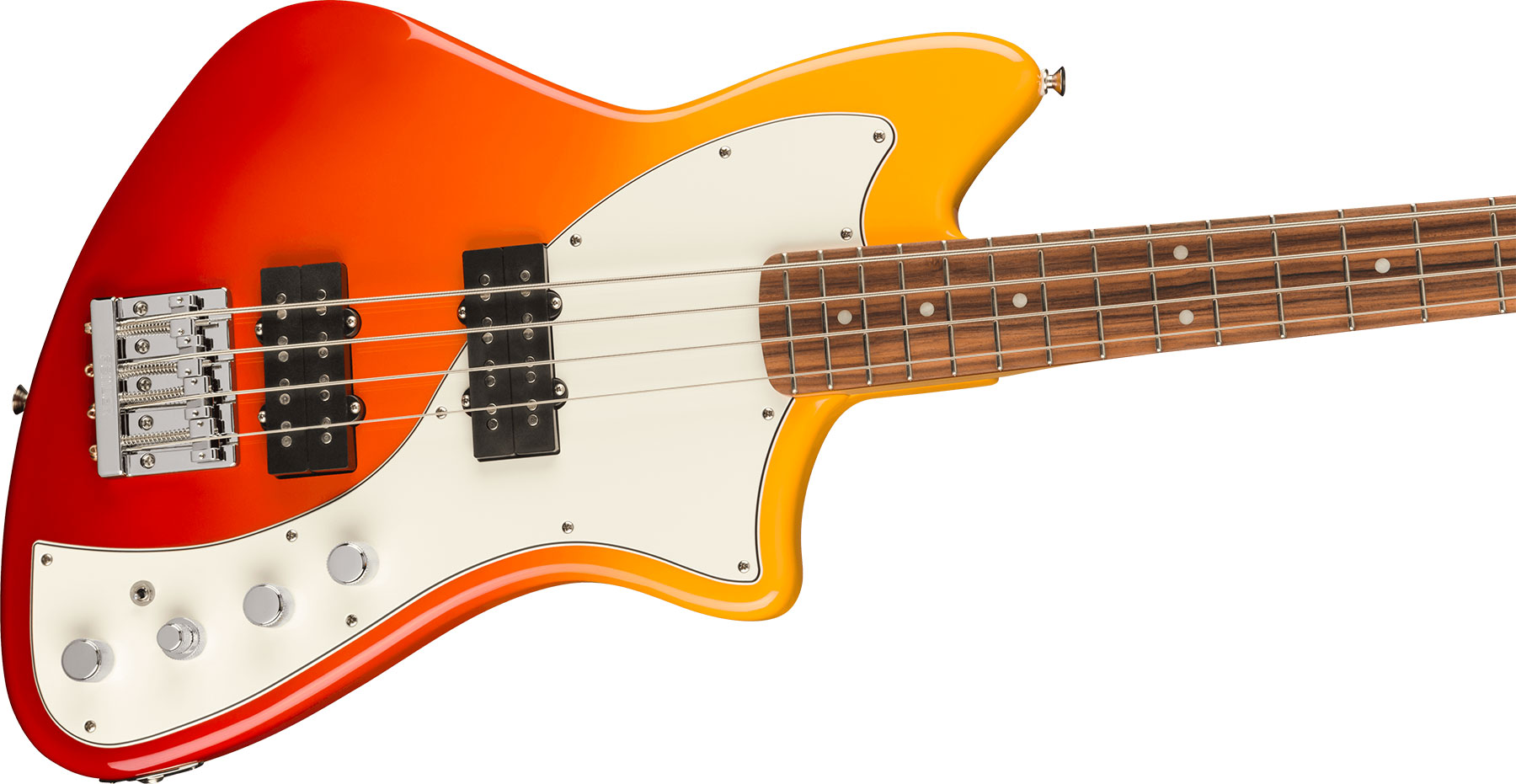 Fender Meteora Bass Active Player Plus Mex Pf - Tequila Sunrise - Solid body elektrische bas - Variation 2
