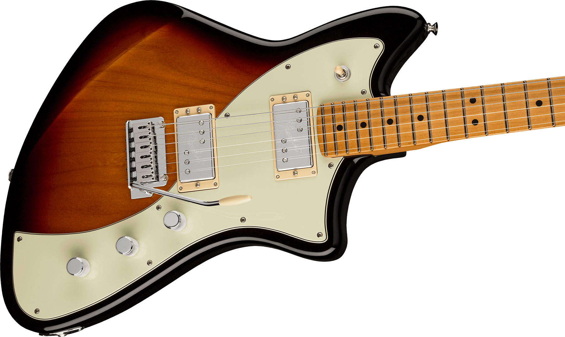 Fender Meteora Player Plus Hh Mex 2h Ht Mn - 3-color Sunburst - Retro-rock elektrische gitaar - Variation 2