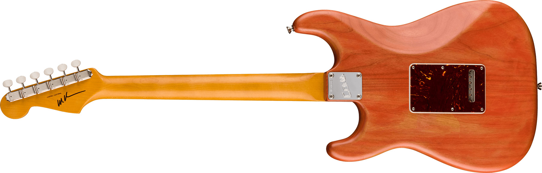 Fender Michael Landau Strat Coma Stories Usa Signature Hss Trem Rw - Coma Red - Elektrische gitaar in Str-vorm - Variation 1