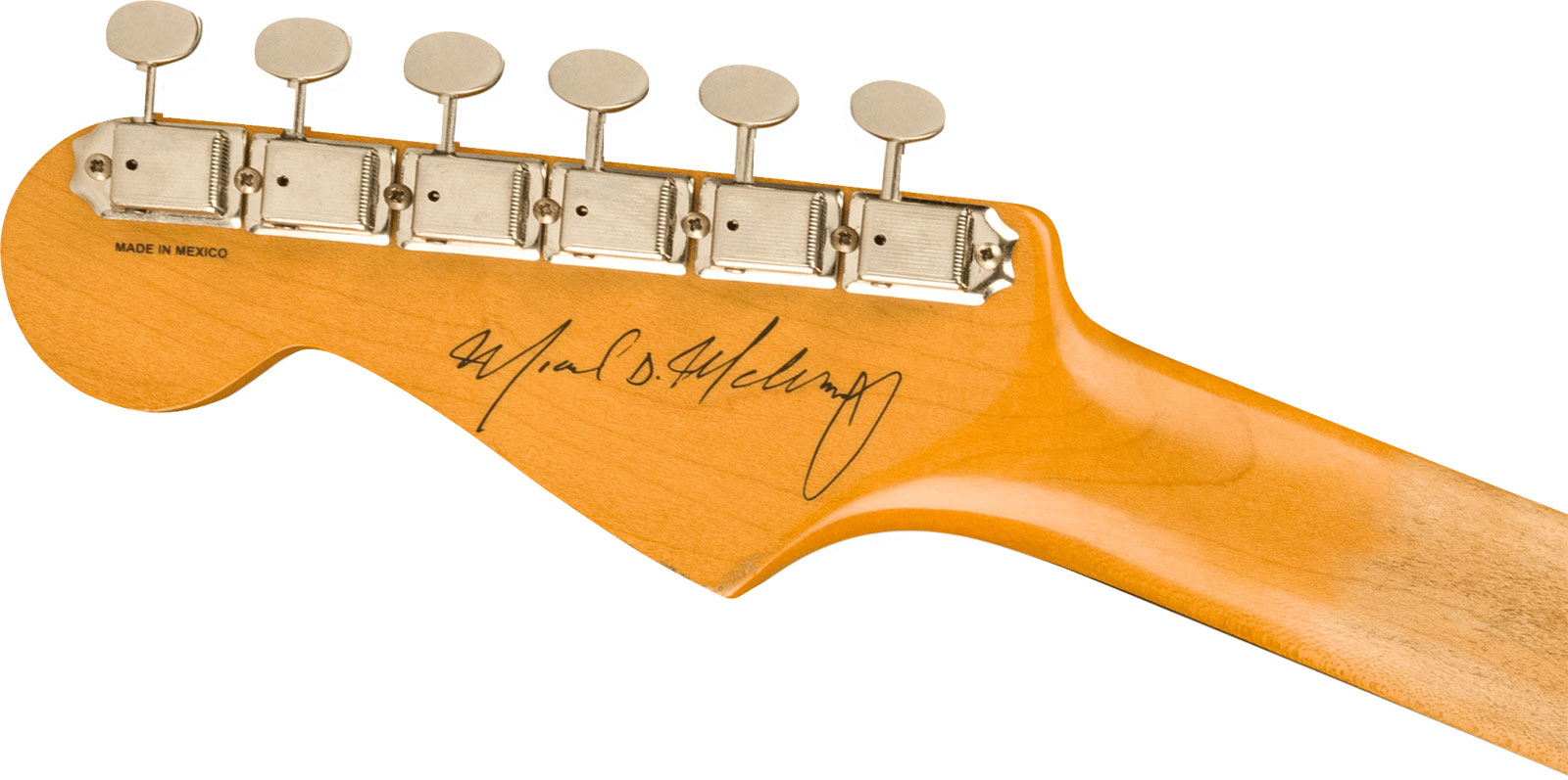 Fender Mike Mccready Strat Mex Signature 3s Trem Rw - Road Worn 3-color Sunburst - Kenmerkende elektrische gitaar - Variation 3