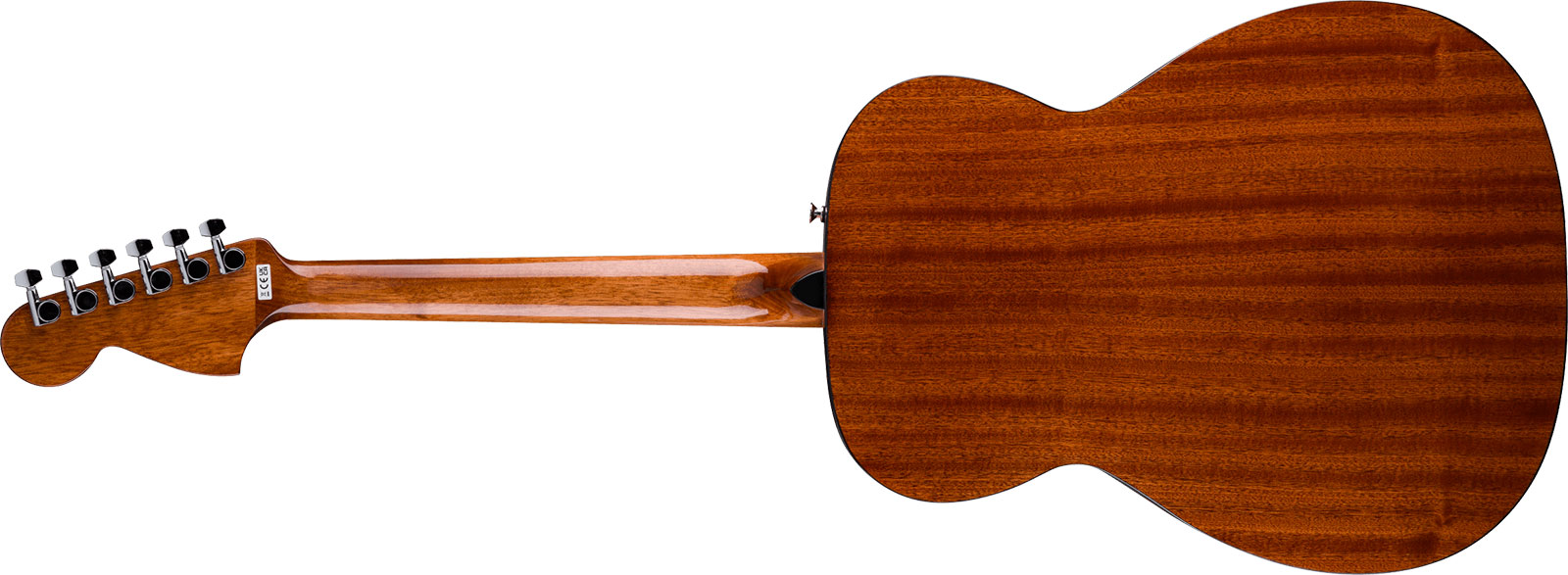 Fender Monterey California Standard Om Tout Sapele Wal - Natural - Folk gitaar - Variation 1