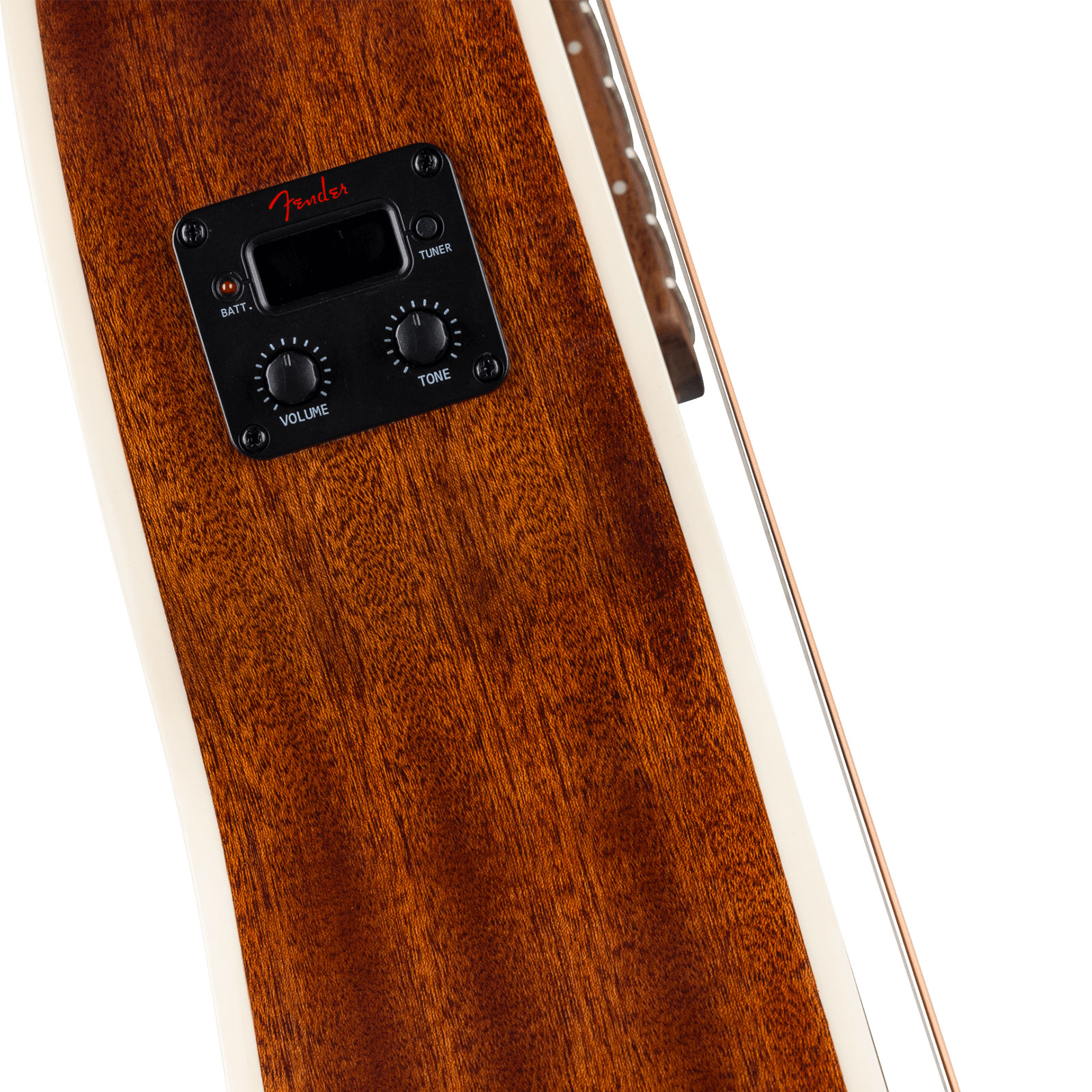 Fender Monterey E California Standard Auditorium Tout Sapele Wal - Natural - Folk gitaar - Variation 2
