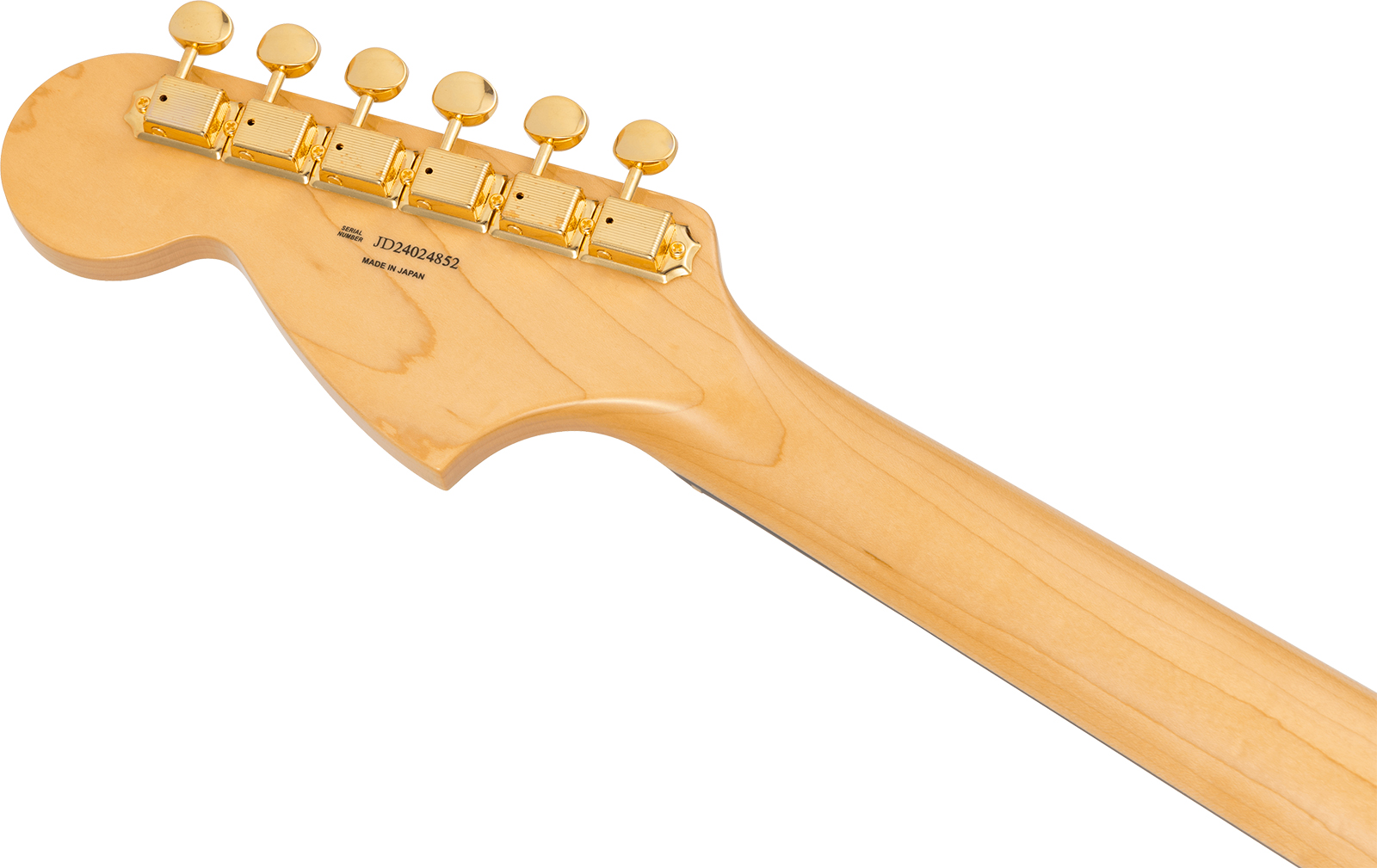 Fender Mustang 60s Traditional Mij Ltd Jap Shsc 2s Trem Rw - Black Pearl - Retro-rock elektrische gitaar - Variation 4
