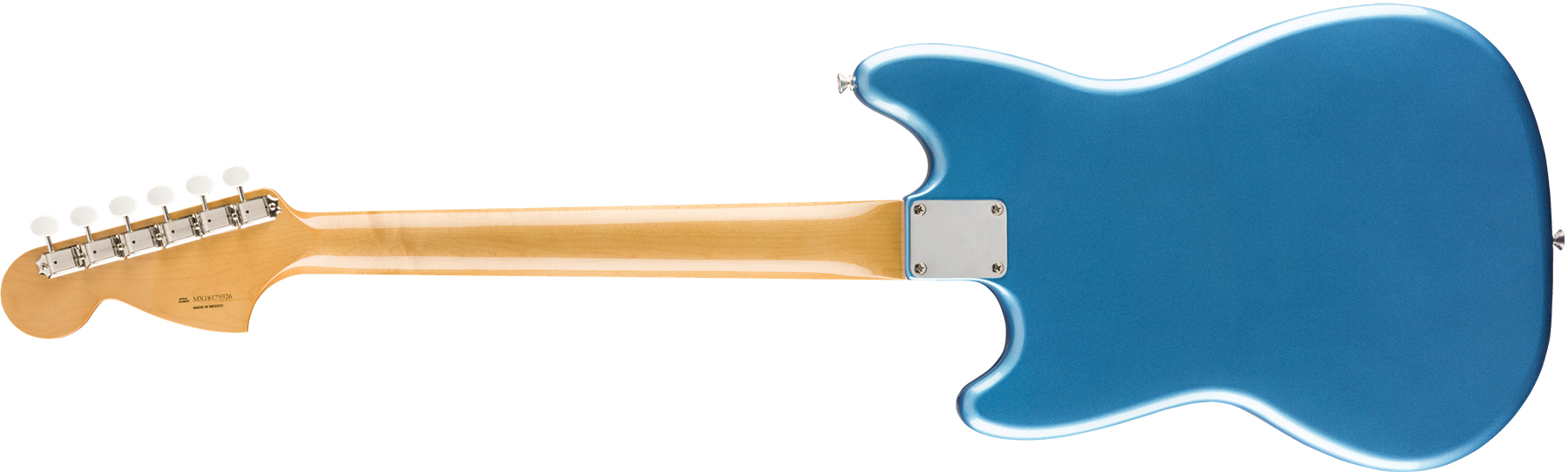 Fender Mustang 60s Vintera Vintage Mex Pf - Lake Placid Blue - Retro-rock elektrische gitaar - Variation 1