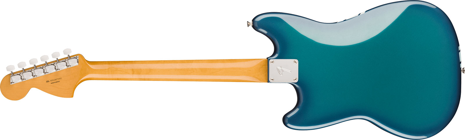 Fender Mustang 70s Competition Vintera 2 Mex 2s Trem Rw - Competition Blue - Retro-rock elektrische gitaar - Variation 1