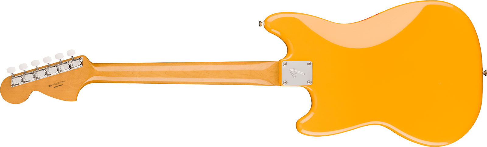 Fender Mustang 70s Competition Vintera 2 Mex 2s Trem Rw - Competition Orange - Retro-rock elektrische gitaar - Variation 1