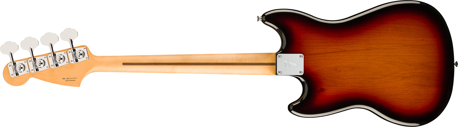 Fender Mustang Bass Pj Player Ii Mex Mn - 3-color Sunburst - Solid body elektrische bas - Variation 1