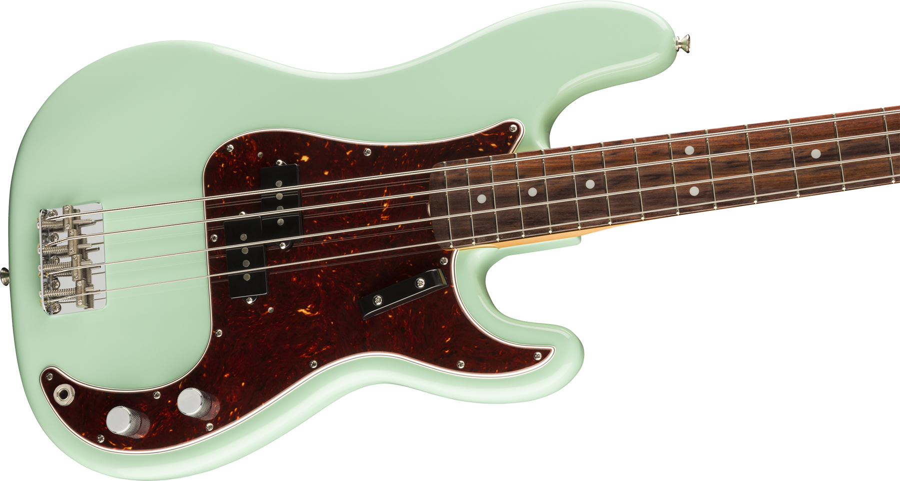 Fender Precision Bass '60s American Original Usa Rw - Surf Green - Solid body elektrische bas - Variation 2