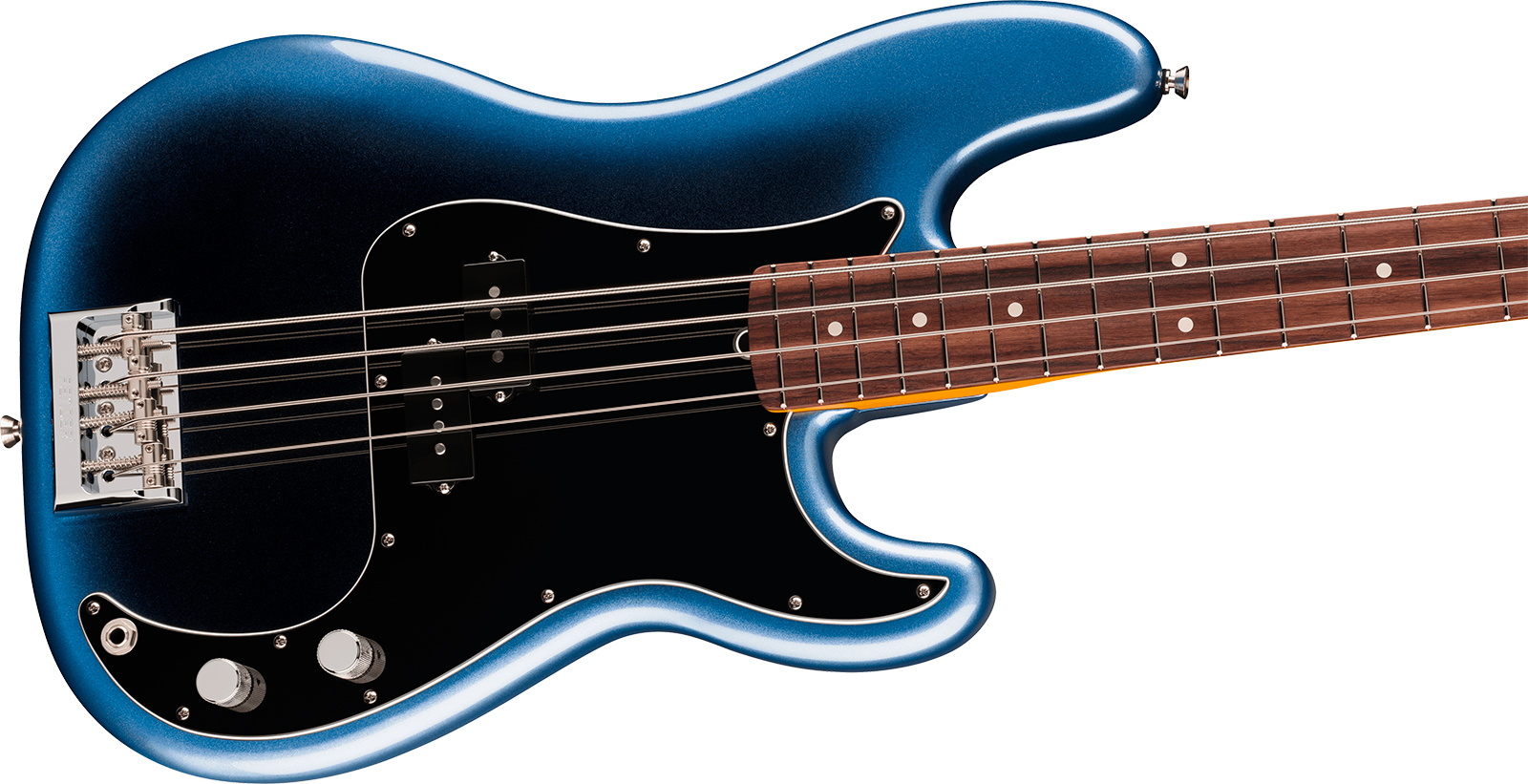 Fender Precision Bass American Pro. Usa Rw - Dark Night - Solid body elektrische bas - Variation 2