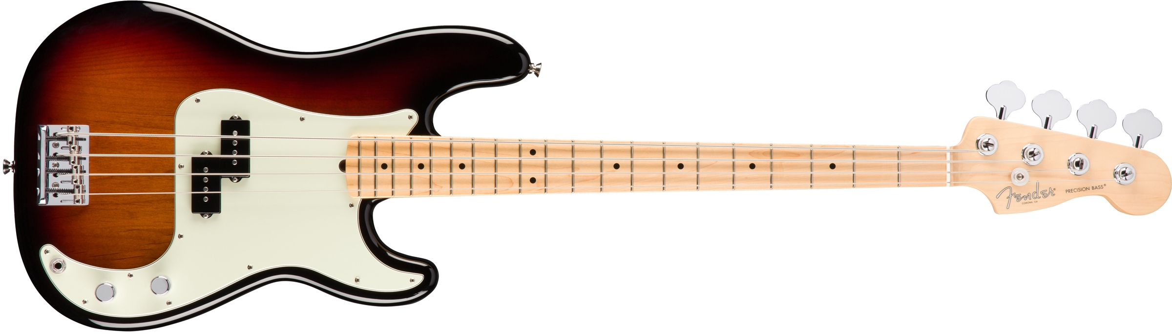 Fender Precision Bass American Professional 2017 Usa Mn - 3-color Sunburst - Solid body elektrische bas - Variation 1