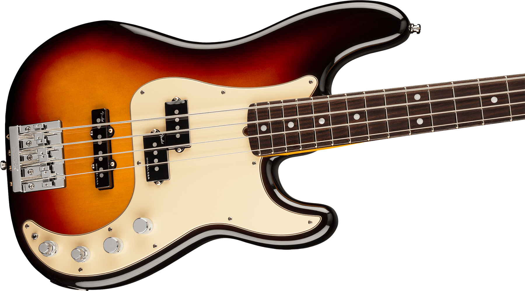 Fender Precision Bass American Ultra 2019 Usa Rw - Ultraburst - Solid body elektrische bas - Variation 2