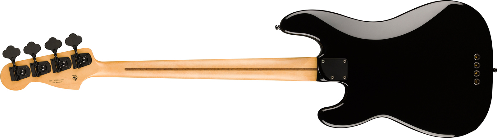 Fender Precision Bass Hh Player Fusion Ltd 2h Eb - Black - Solid body elektrische bas - Variation 1