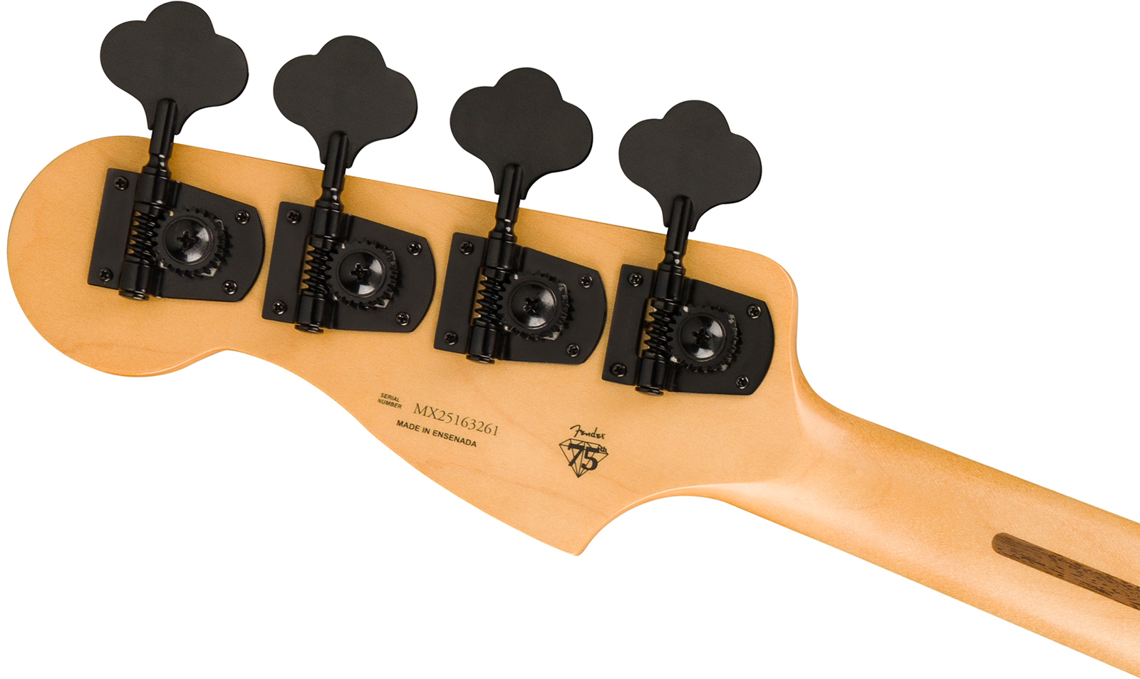 Fender Precision Bass Hh Player Fusion Ltd 2h Eb - Black - Solid body elektrische bas - Variation 4