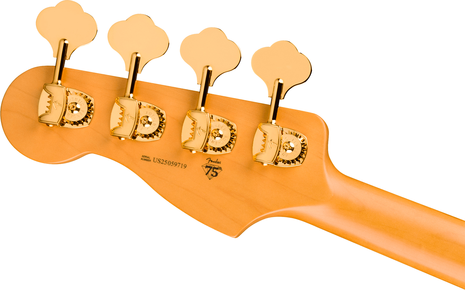 Fender Precision Bass Pj American Pro Ii 75th Ann. Usa Rw - 2-color Sunburst - Solid body elektrische bas - Variation 4