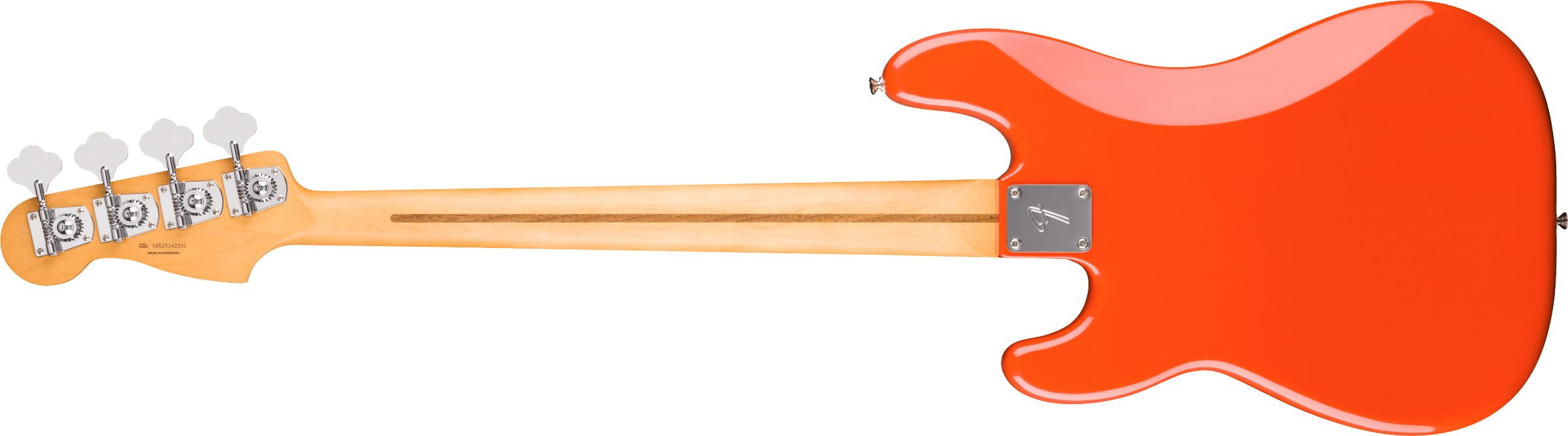 Fender Precision Bass Player Ii Mex Mn - Rallye Orange - Solid body elektrische bas - Variation 1