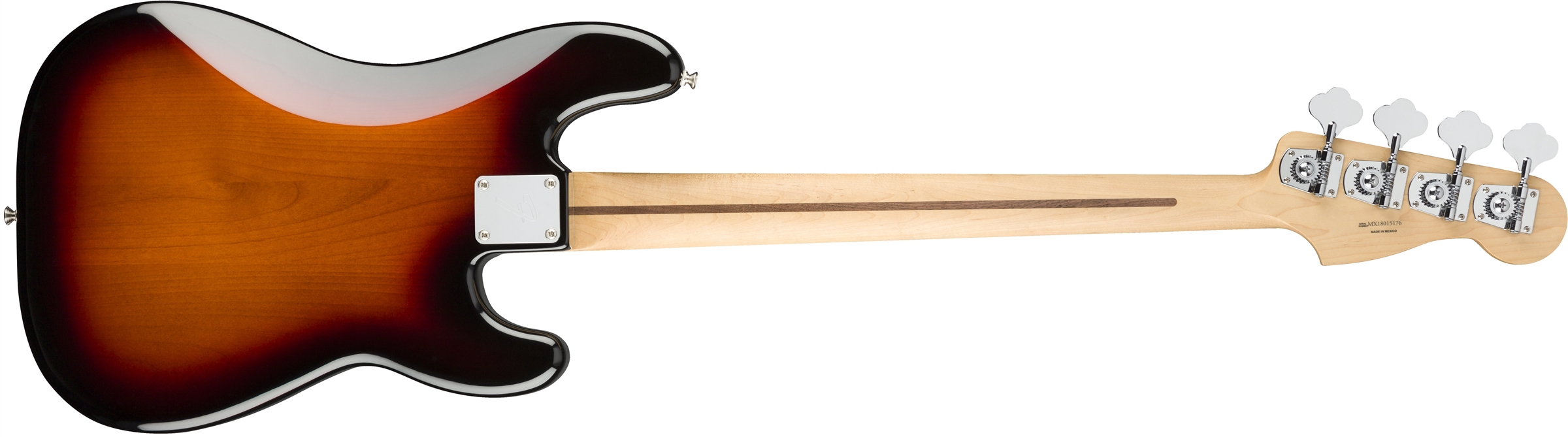 Fender Precision Bass Player Lh Gaucher Mex Pf - 3-color Sunburst - Solid body elektrische bas - Variation 1