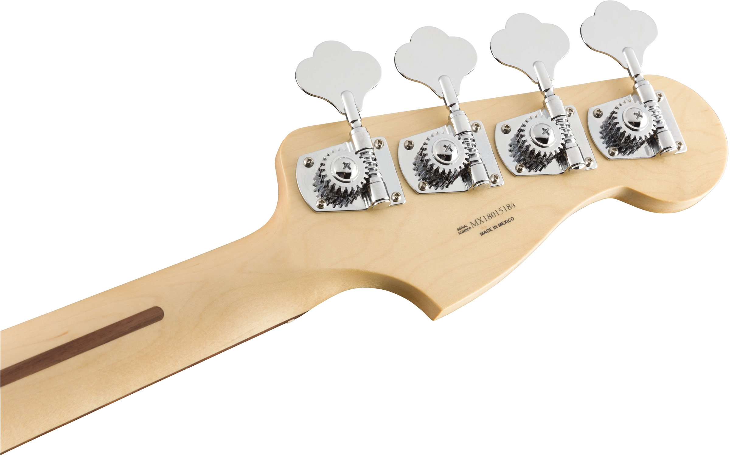 Fender Precision Bass Player Lh Gaucher Mex Pf - Polar White - Solid body elektrische bas - Variation 5