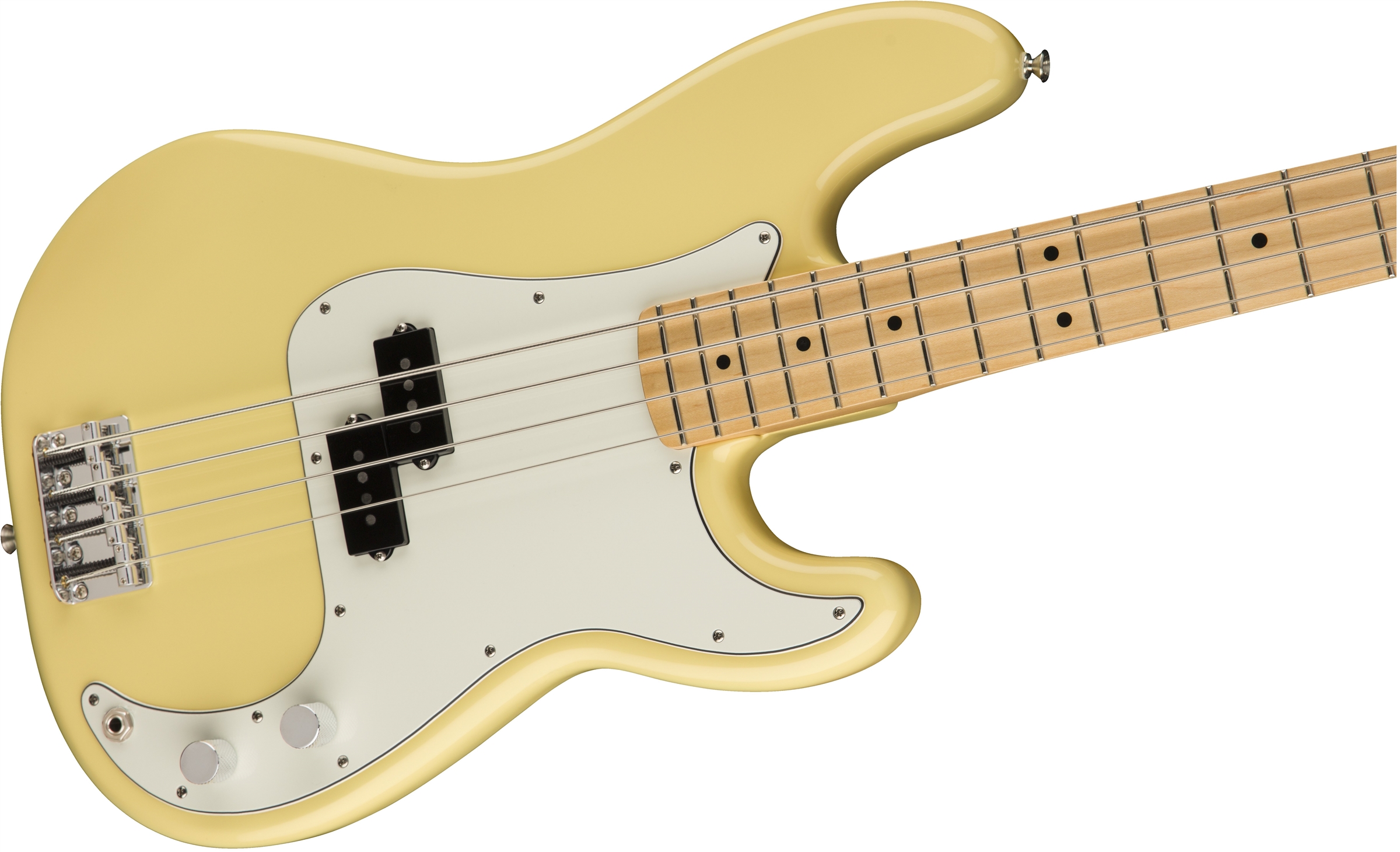 Fender Precision Bass Player Mex Mn - Buttercream - Solid body elektrische bas - Variation 3