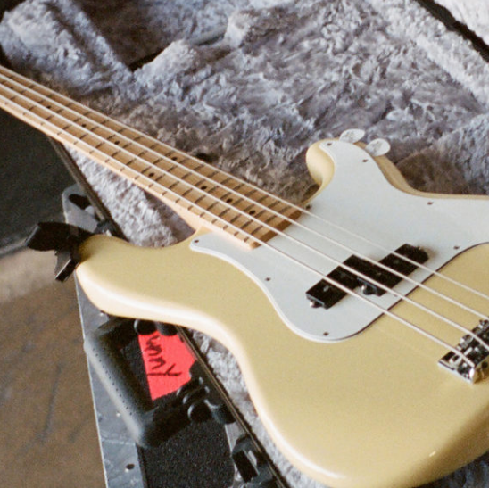 Fender Precision Bass Player Mex Mn - Buttercream - Solid body elektrische bas - Variation 6