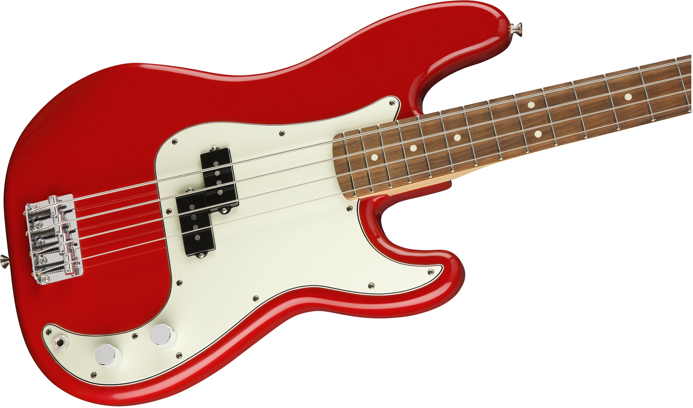 Fender Precision Bass Player Mex Pf - Sonic Red - Solid body elektrische bas - Variation 3