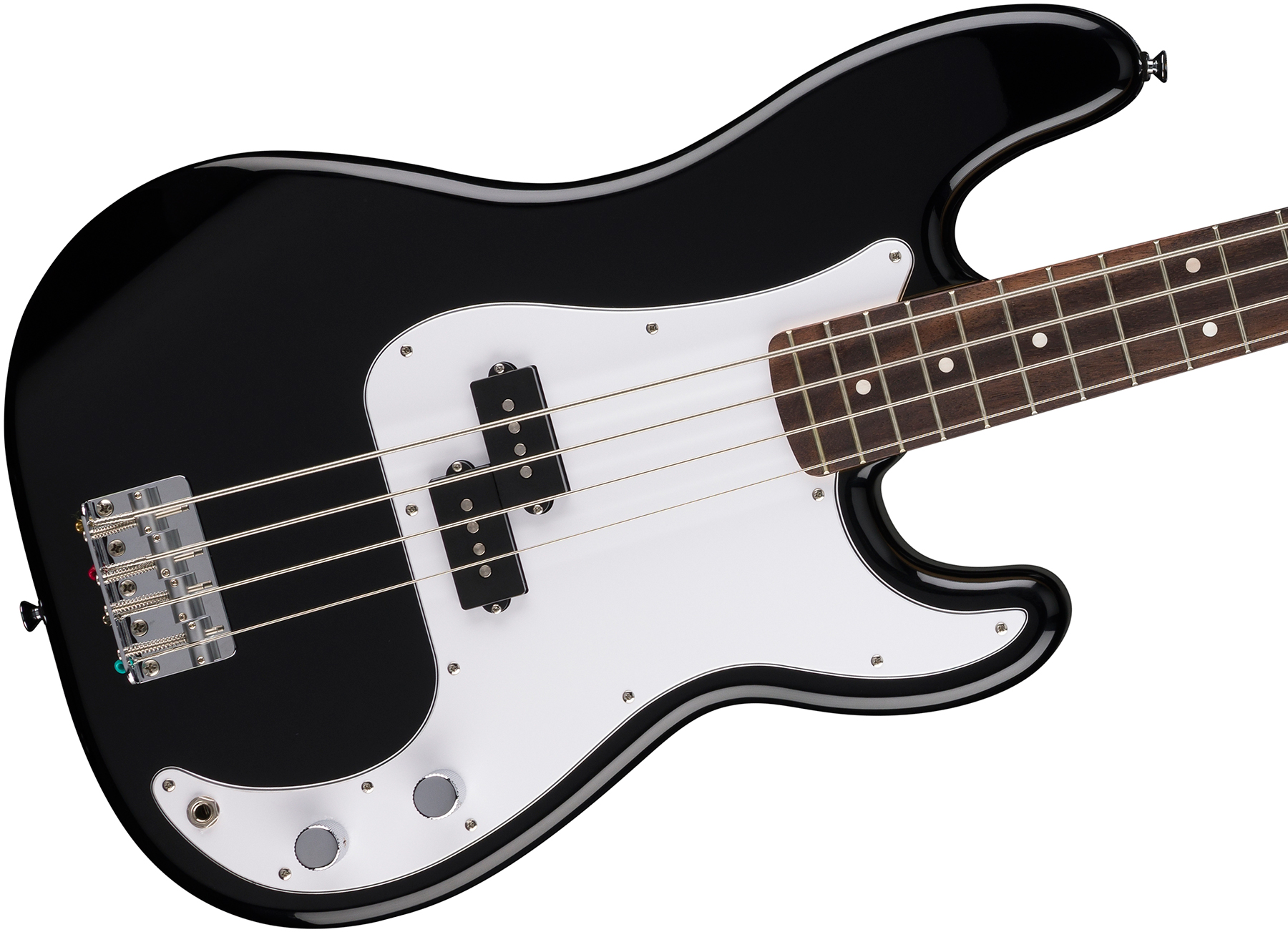 Fender Precision Bass Standard Mex Lau - Black - Solid body elektrische bas - Variation 2