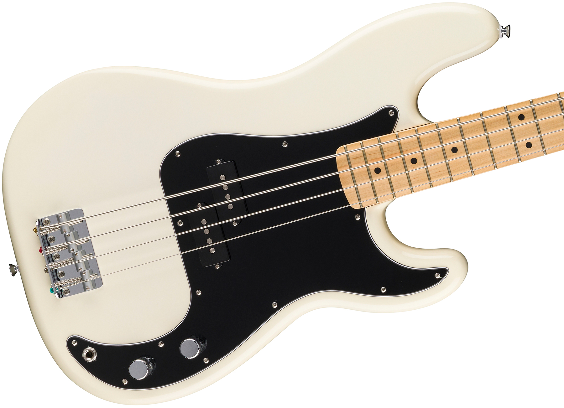 Fender Precision Bass Standard Mex Mn - Olympic White - Solid body elektrische bas - Variation 2