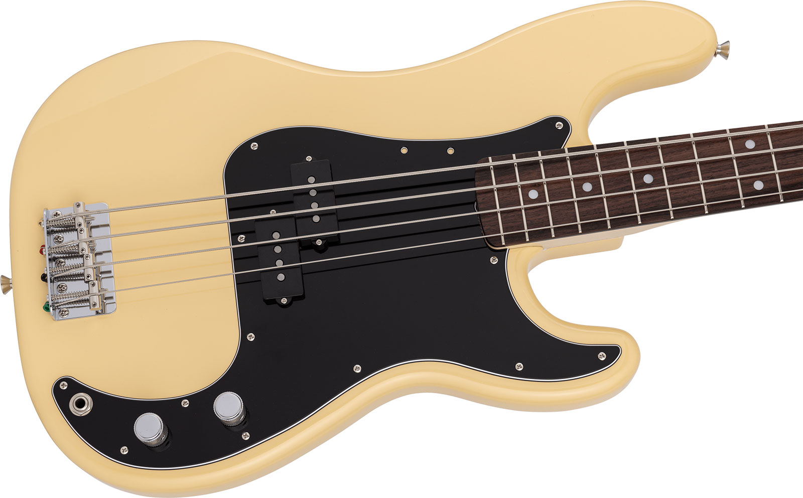 Fender Precision Bass Traditional 70s Jap 2s Trem Rw - Vintage White - Solid body elektrische bas - Variation 2