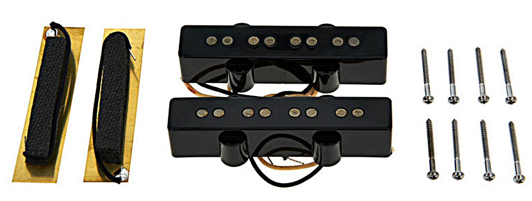 Fender Pure Vintage '74 Jazz Bass Pickups 2-set Alnico 5 - Elektrische bas pickup - Variation 2