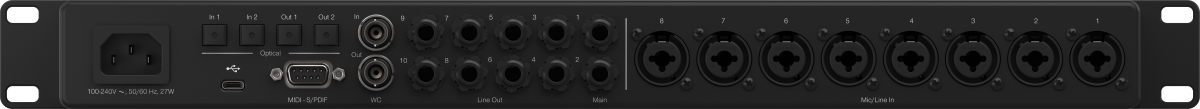 Fender Quantum Hd8 - USB audio-interface - Variation 3
