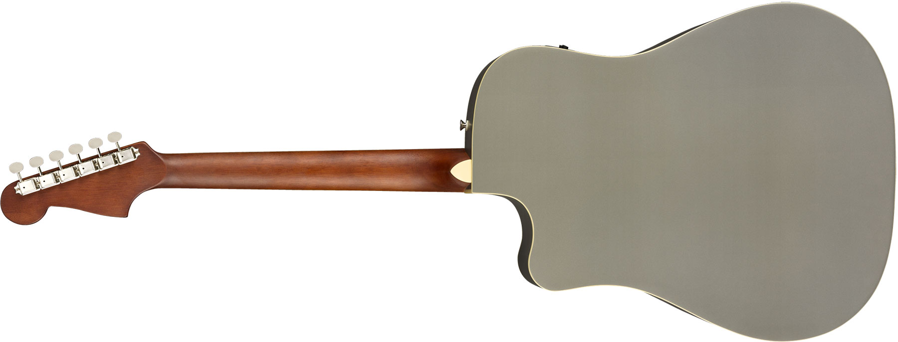 Fender Redondo Player California Dreadnought Cw Epicea Acajou Wal - Slate Satin - Elektro-akoestische gitaar - Variation 1