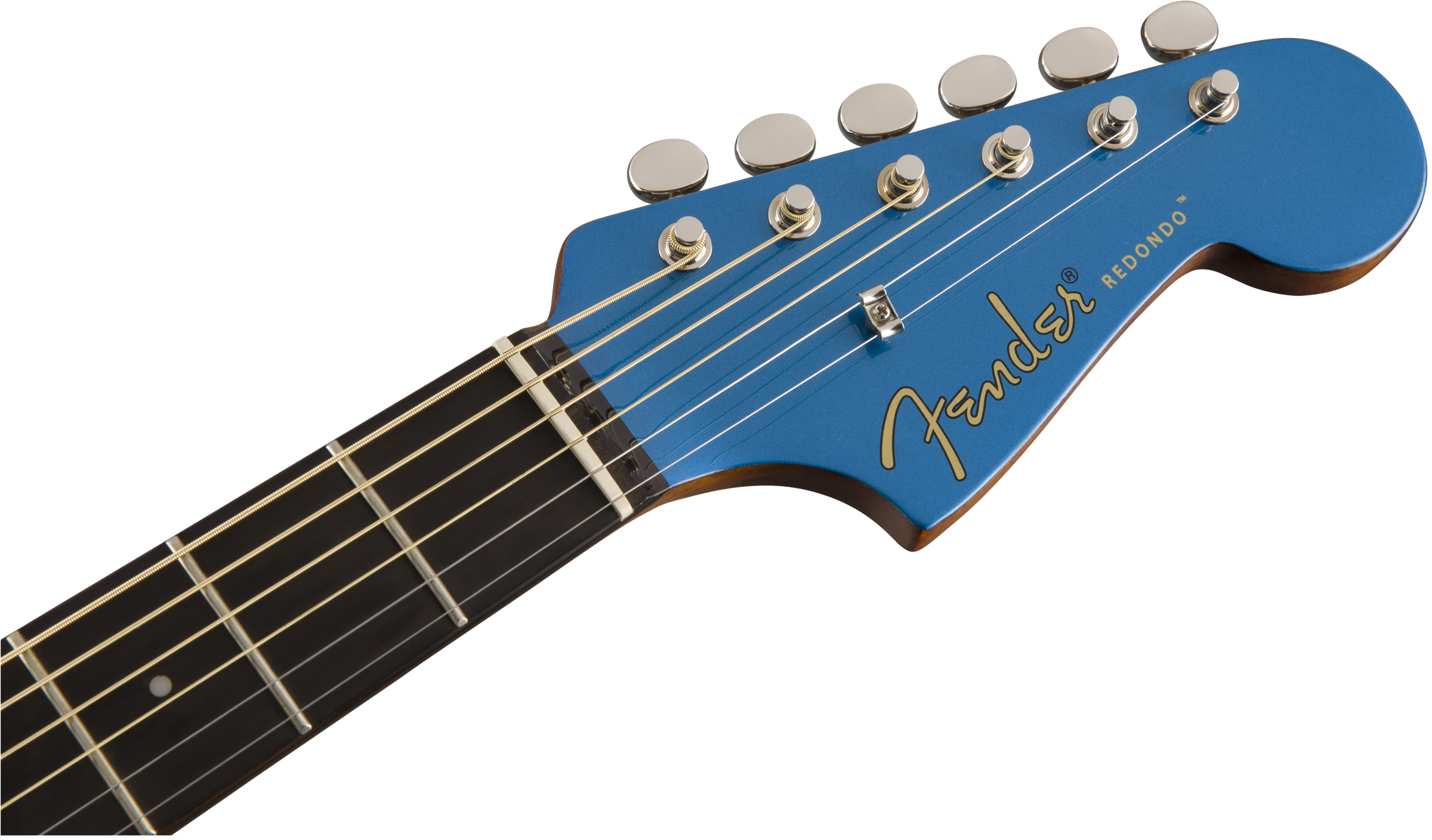 Fender Redondo California Player Dreadnought Cw Epicea Acajou Pau - Belmont Blue - Elektro-akoestische gitaar - Variation 4