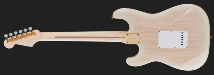 Fender Richie Kotzen Strat Jap Signature 3s Dimarzio Trem Mn - Transparent White Burst - Elektrische gitaar in Str-vorm - Variation 1