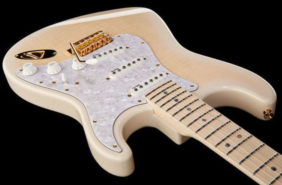 Fender Richie Kotzen Strat Jap Signature 3s Dimarzio Trem Mn - Transparent White Burst - Elektrische gitaar in Str-vorm - Variation 3