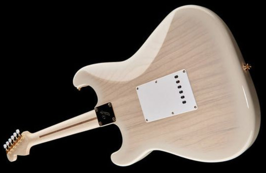 Fender Richie Kotzen Strat Jap Signature 3s Dimarzio Trem Mn - Transparent White Burst - Elektrische gitaar in Str-vorm - Variation 4