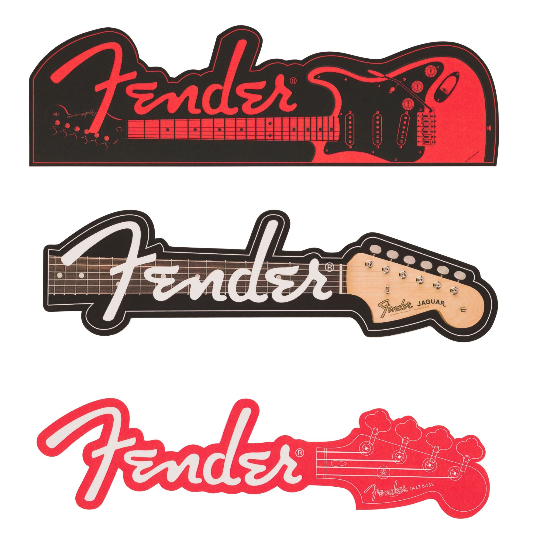 Fender Signets, Lot De 3 - Snijplank - Variation 1