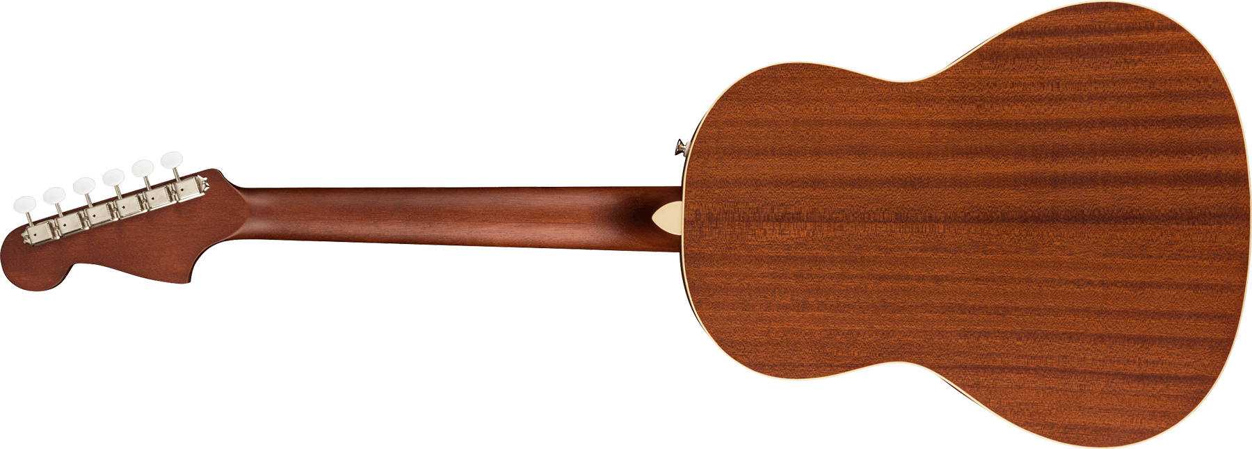 Fender Sonoran Mini All Mahogany Tout Acajou Wal - Natural Satin - Western reisgitaar - Variation 1