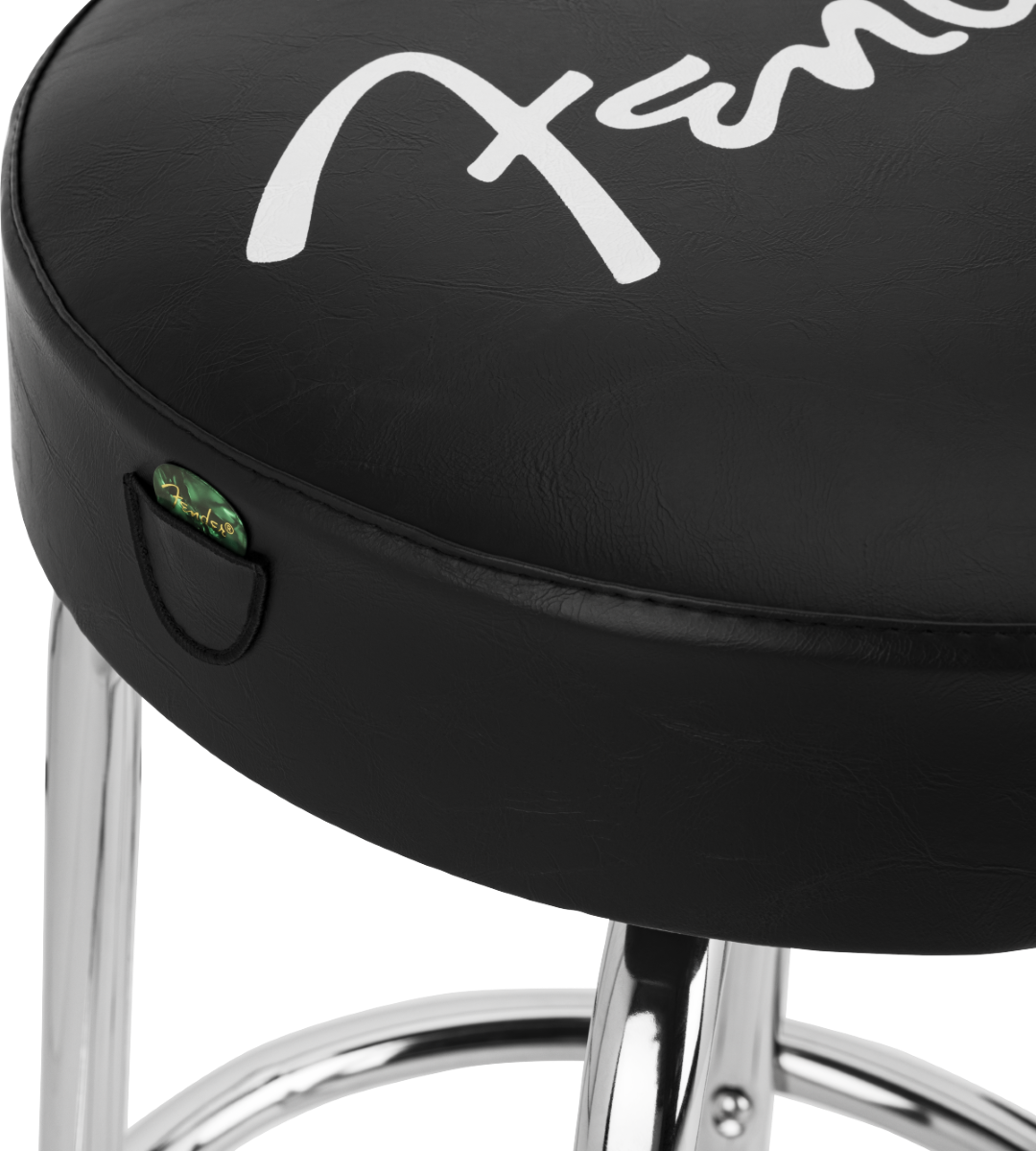 Fender Spaghetti Logo Pick Pouch Barstool Noir - Stoel - Variation 3