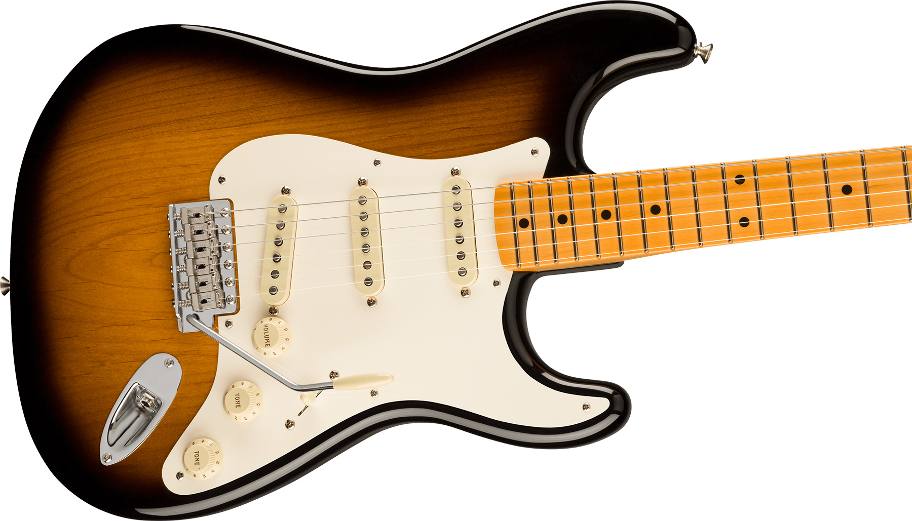 Fender Strat 1957 American Vintage Ii Usa 3s Trem Mn - 2-color Sunburst - Elektrische gitaar in Str-vorm - Variation 2