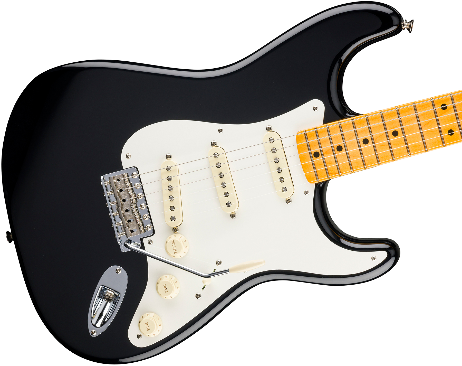 Fender Strat 1957 American Vintage Ii Usa 3s Trem Mn - Black - Elektrische gitaar in Str-vorm - Variation 2