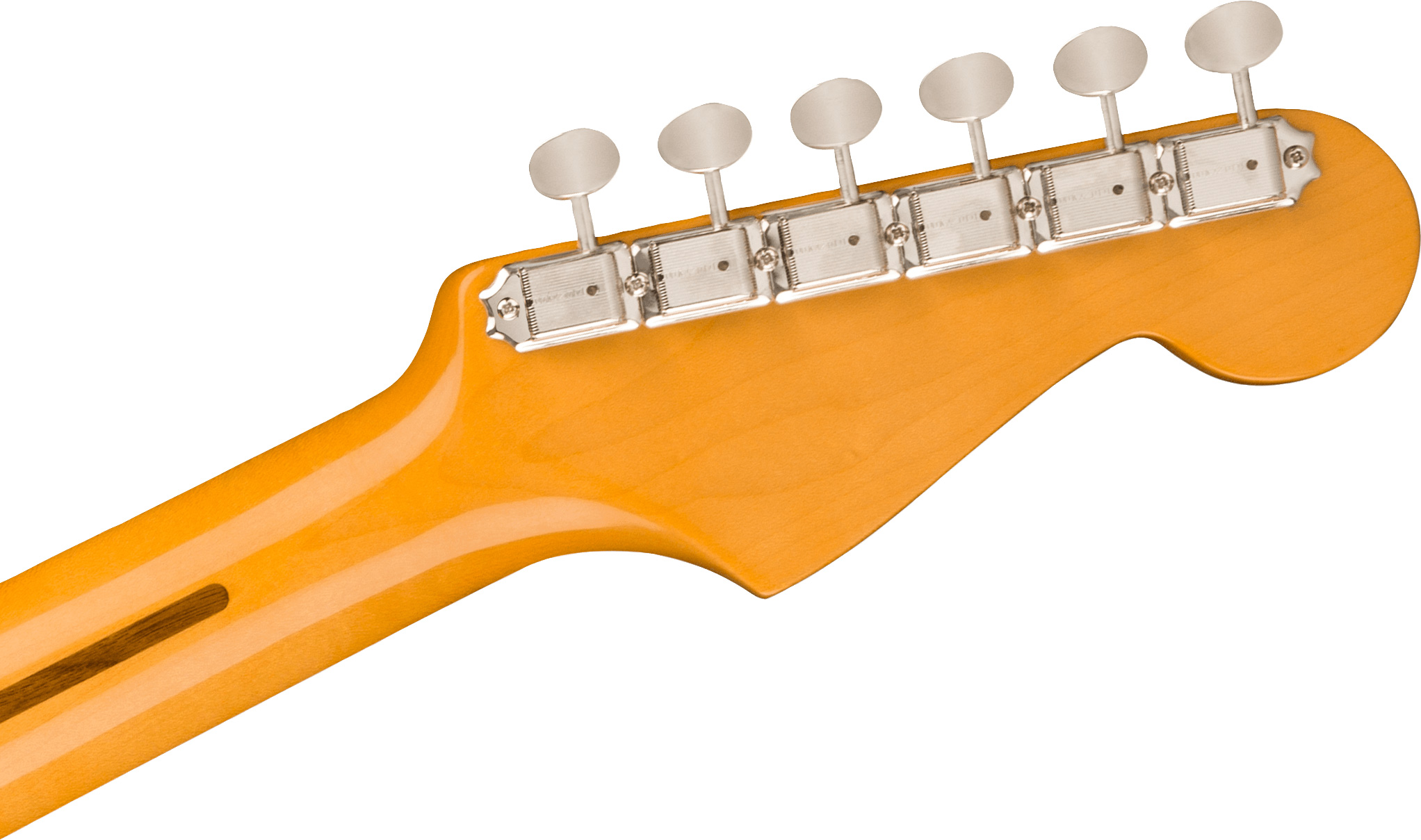 Fender Strat 1957 American Vintage Ii Lh Gaucher Usa 3s Trem Mn - Vintage Blonde - Linkshandige elektrische gitaar - Variation 3